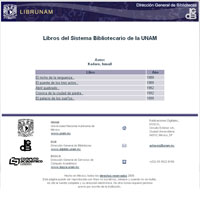 Ficha LibrUNAM